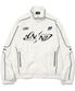 Tribal Logo Nylon Racing Jacket - White