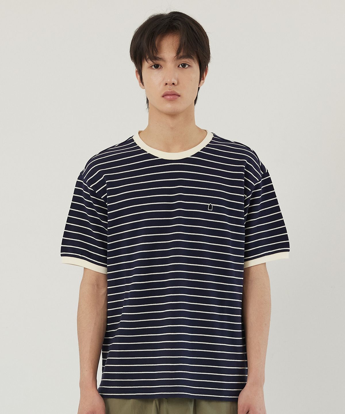 꼬모니노즈(COMONINOZ) PK ROUND NECK T-SHIRT [6 COLOR]