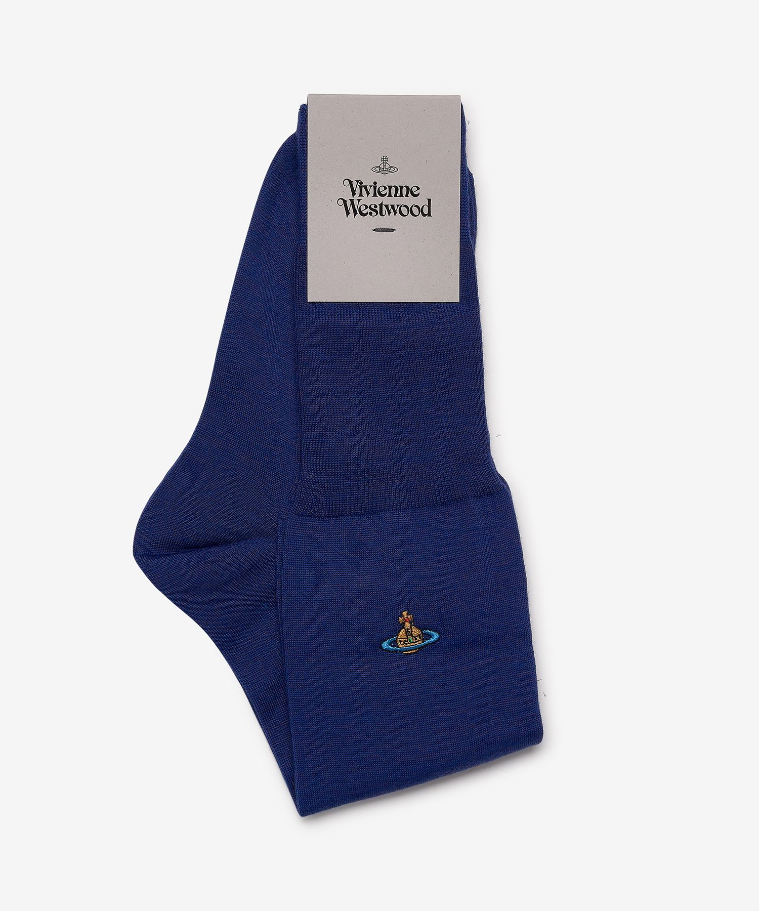 MUSINSA | VIVIENNE WESTWOOD ORB Socks - Navy / 81040002K000WK401