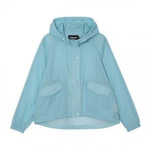 여성)립스탑 후드바람막이 점퍼(오버핏)_AN2WWU351-SB