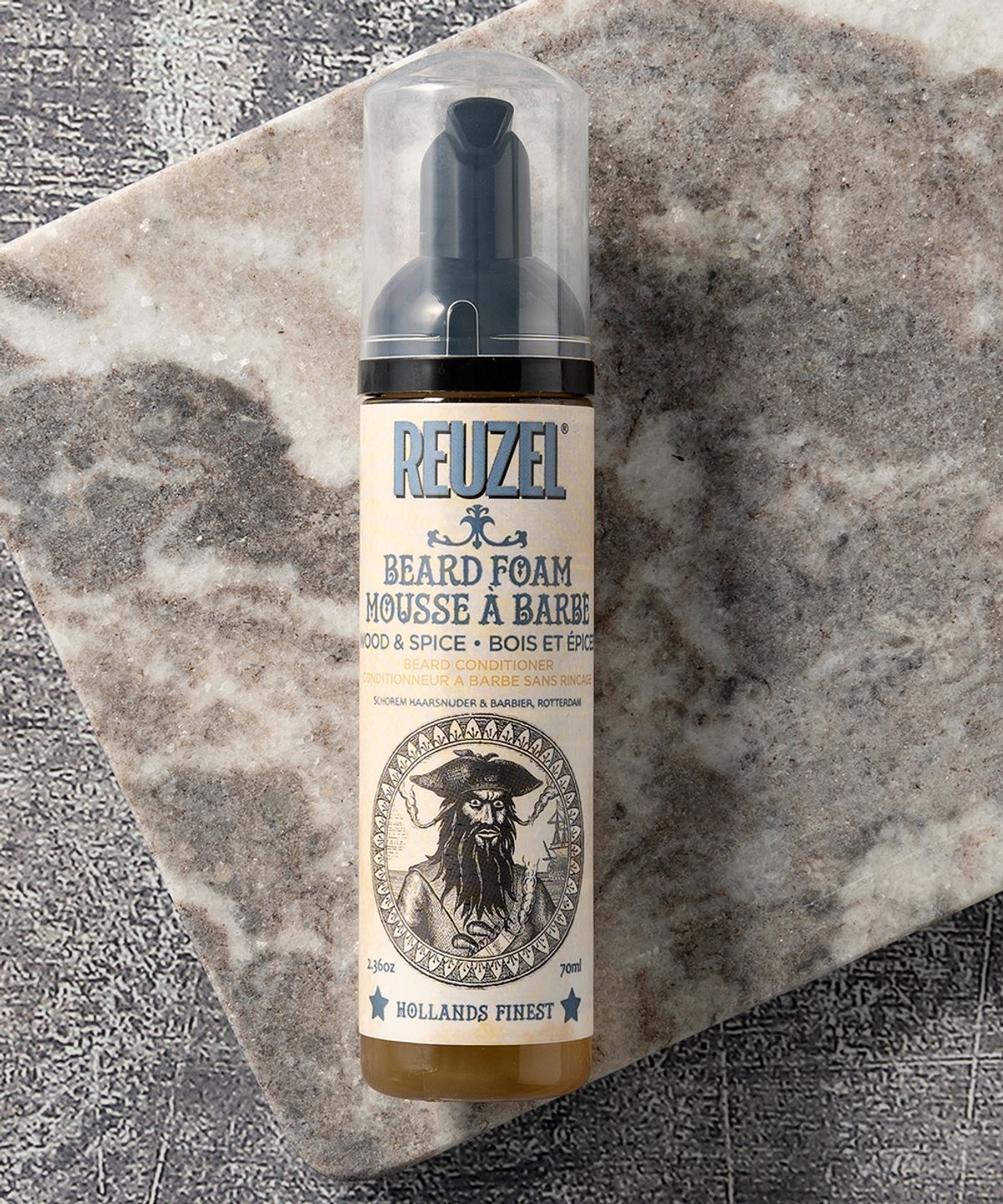 리우젤(REUZEL) 비어드 폼 우드&스파이스 70ml