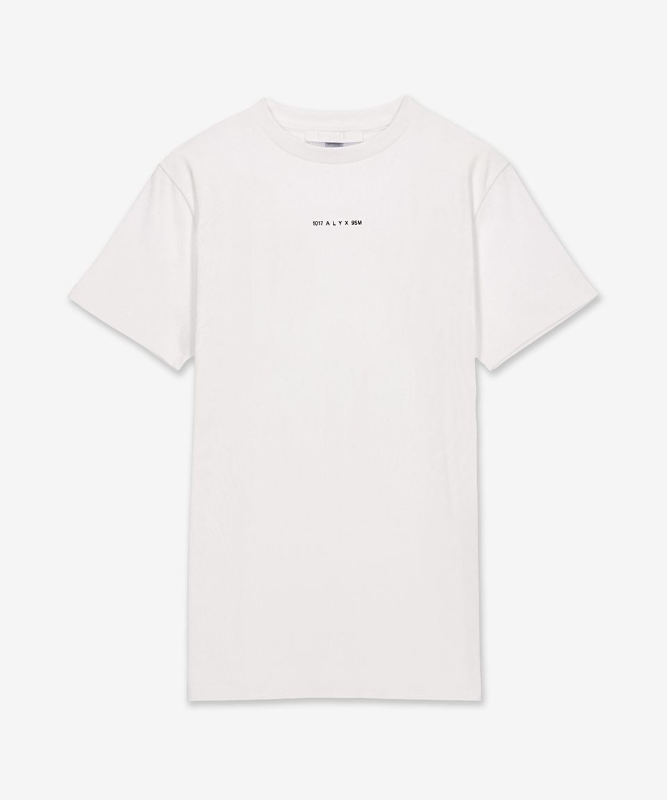 ★ALYX★ Logo Print Short Sleeve T-Shirt White AVUTS0216FA02 MUSINSA | 1017 ALYX 9SM Logo Print Short Sleeve T-shirt