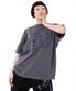 [EZwithPIECE] TEETH TEE (CHARCOAL)