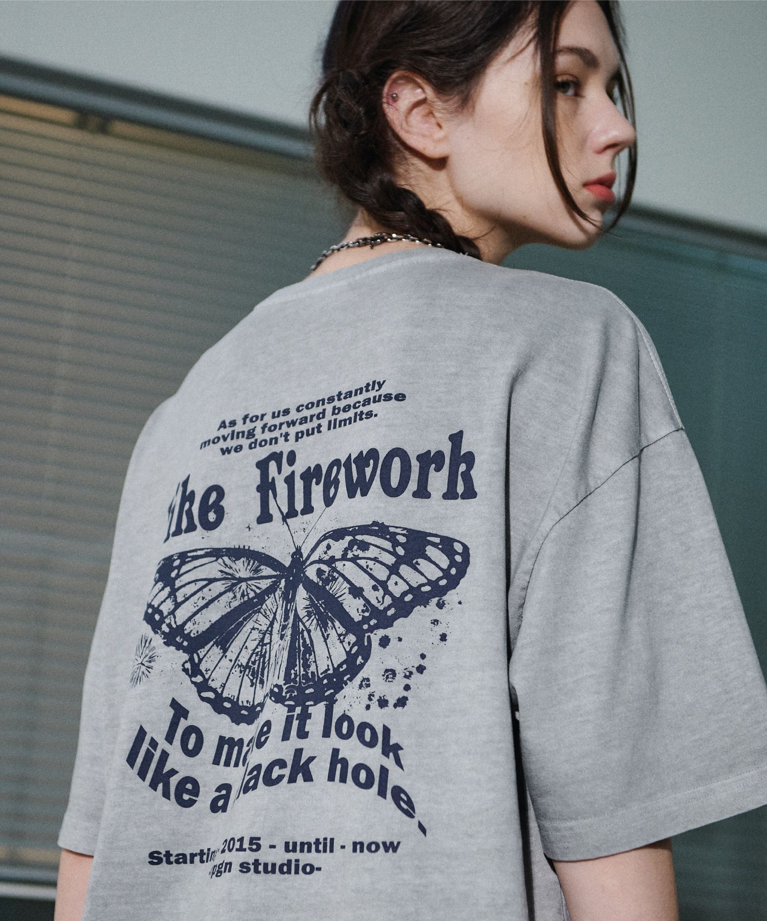 【CPGN STUDIO】Butterfly Pigment Short Sleeve T-shirt MUSINSA | CPGN STUDIO Butterfly Pigment Short Sleeve Tee