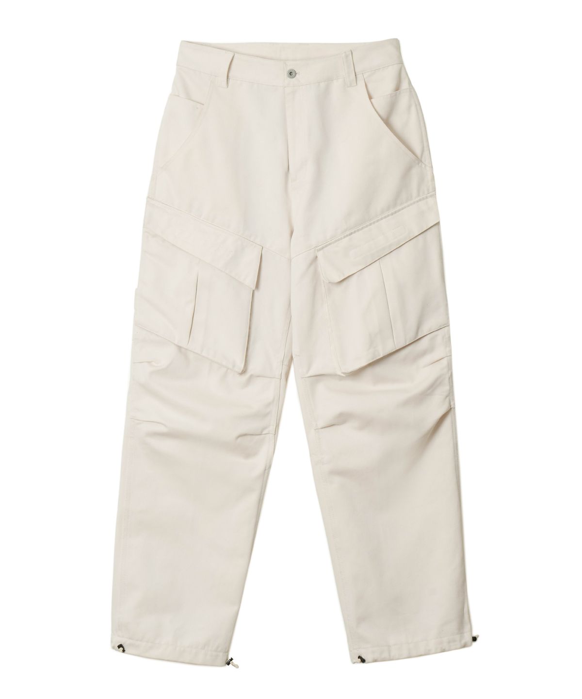 구보(GUVO) LOOP CARGO PANTS / ecru