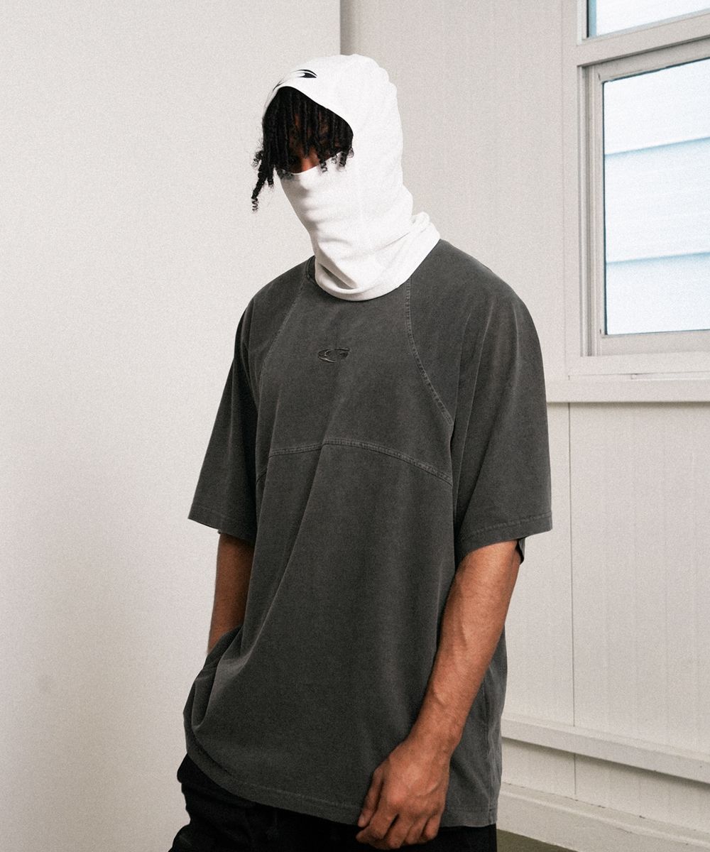 MUSINSA | GRAILZ P.DYED STREAMLINE T SHIRTS [BLACK]
