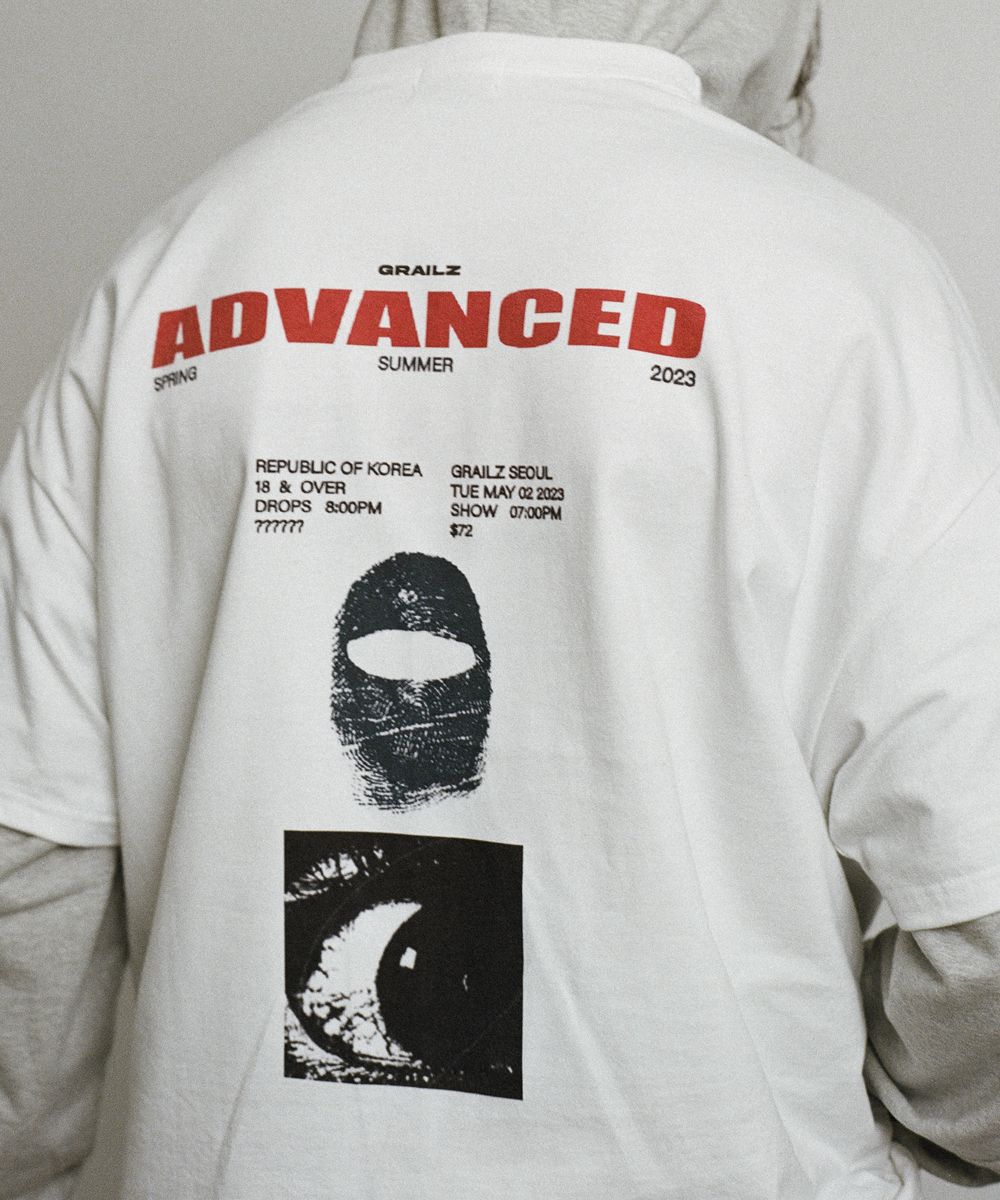 MUSINSA | GRAILZ ADVANCED GRAPHIC T SHIRTS [WHITE]