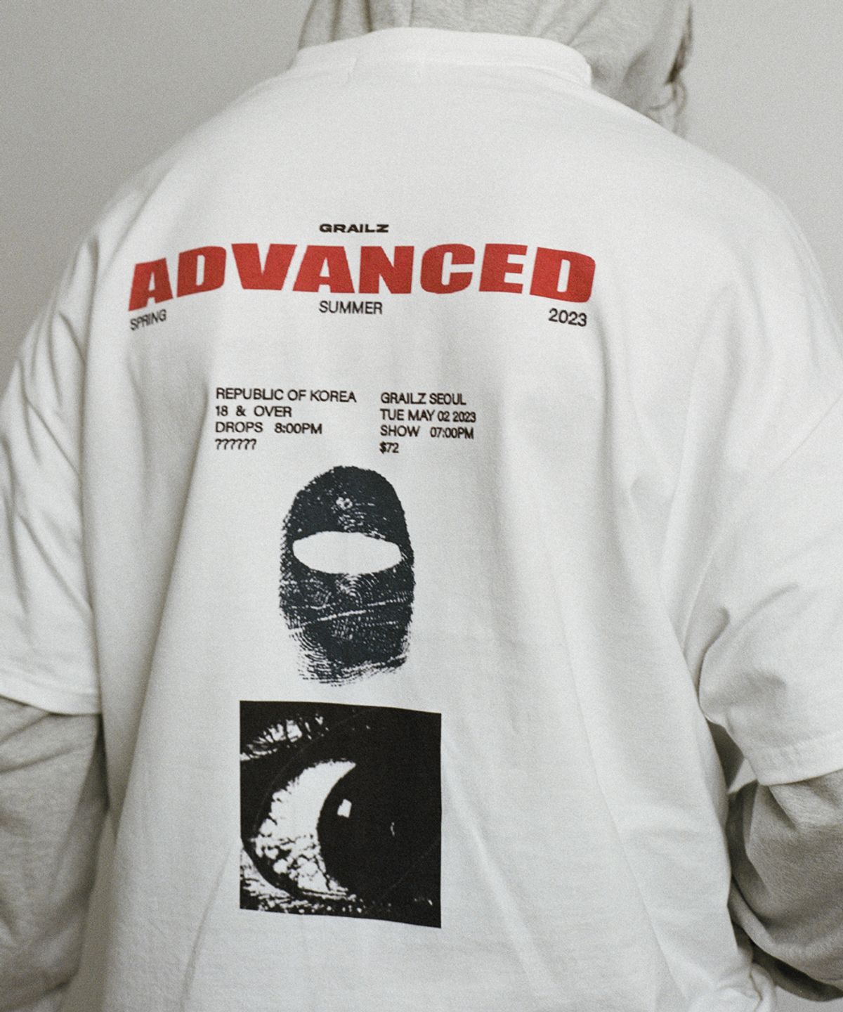 그레일즈(GRAILZ) ADVANCED GRAPHIC T SHIRTS [WHITE]