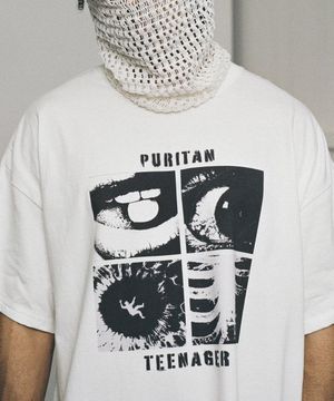 PURITAN TEENAGER T SHIRTS [WHITE]