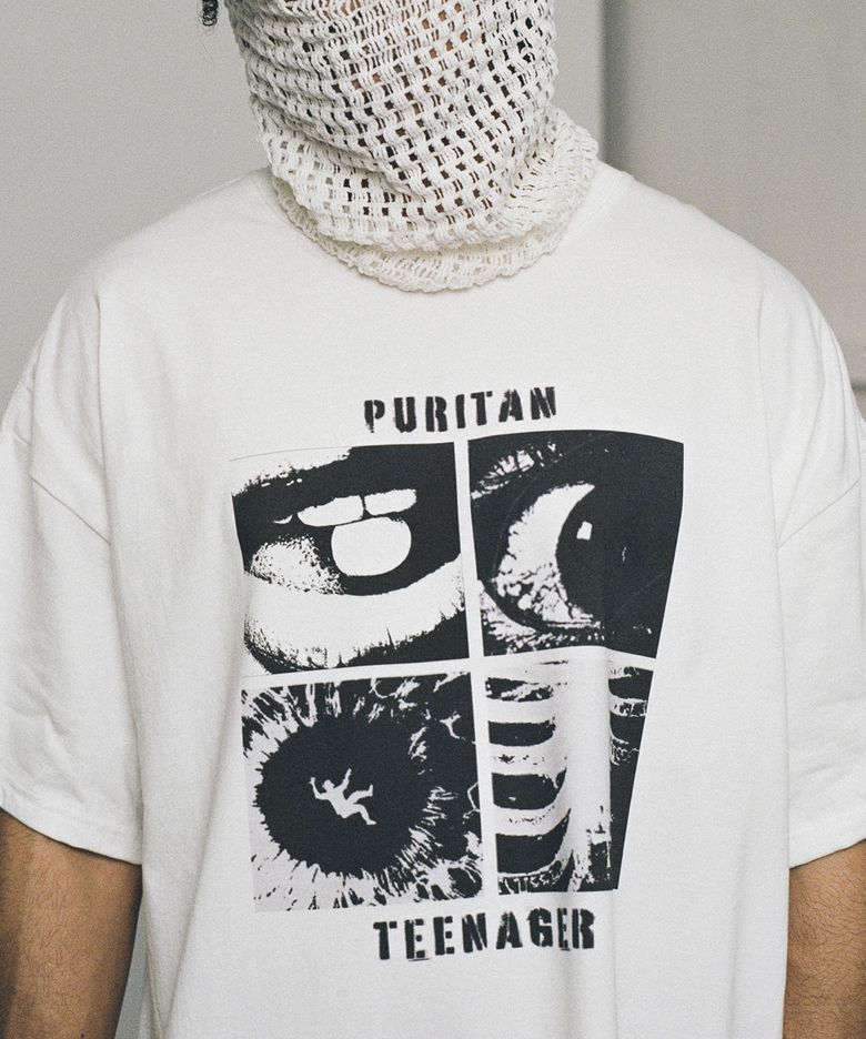 PURITAN TEENAGER T SHIRTS [WHITE]