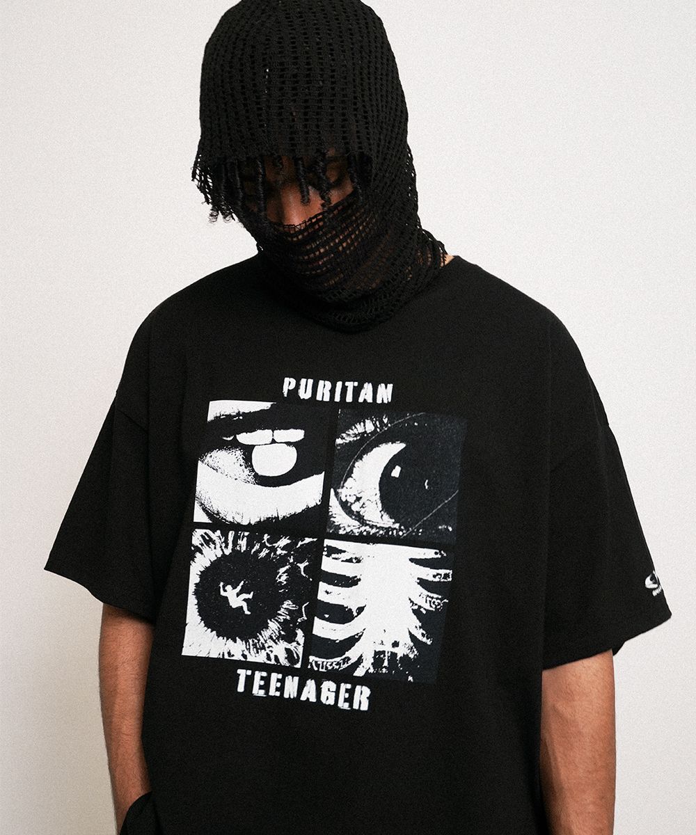 ★GRAILZ★ PURITAN TEENAGER T SHIRTS BLACK MUSINSA | GRAILZ PURITAN TEENAGER T SHIRTS [BLACK]