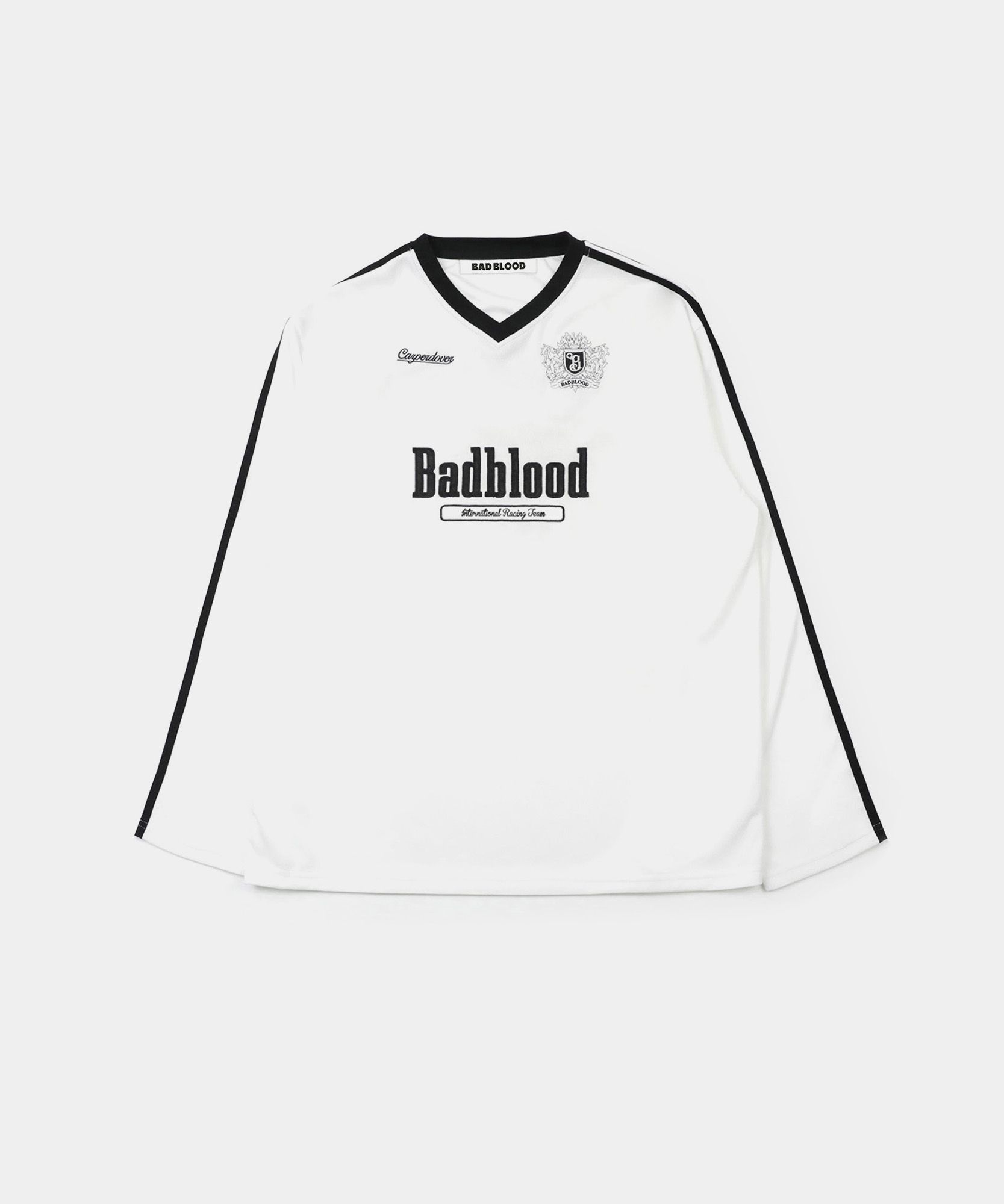 MUSINSA | BADBLOOD Sports Club 1/2 Tee - White