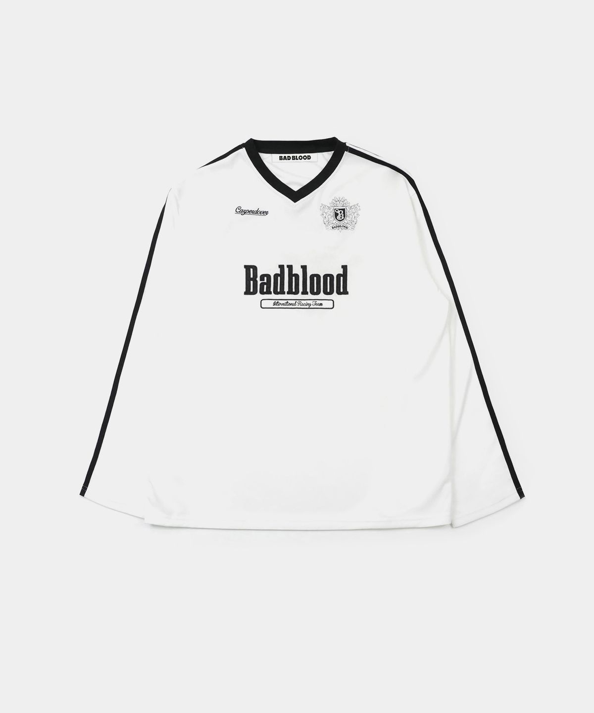 배드블러드(BADBLOOD) 스포츠 클럽 티 - 화이트