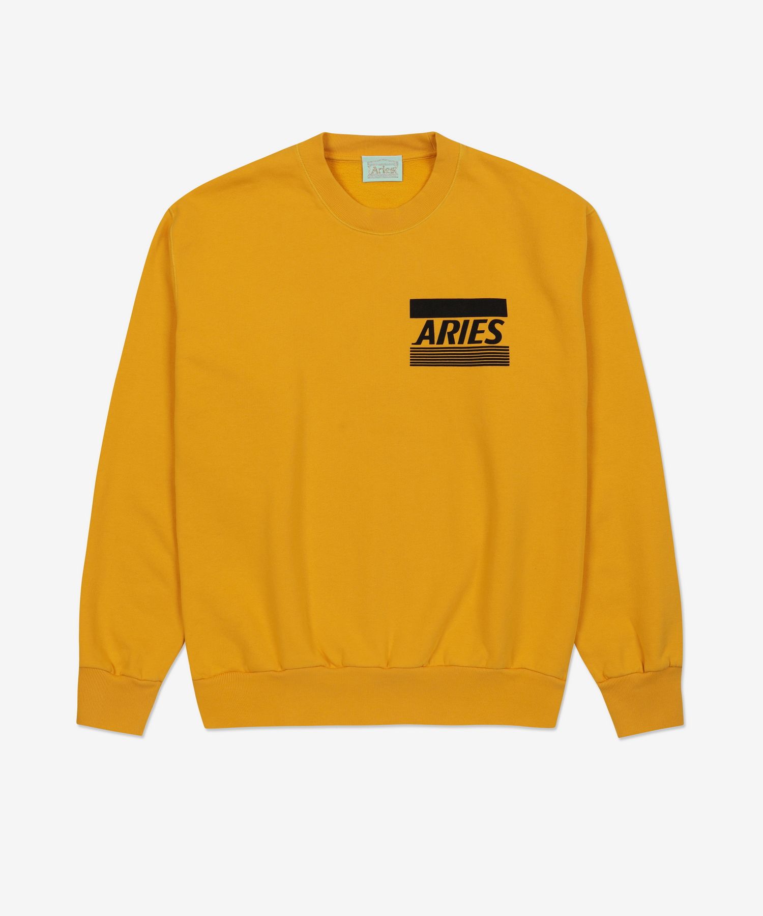 ★ARIES★ Credit Card Man to Man Mustard STAR20004MSTRD STAR MUSINSA公式 | ARIES Credit Card Man to Man - Mustard