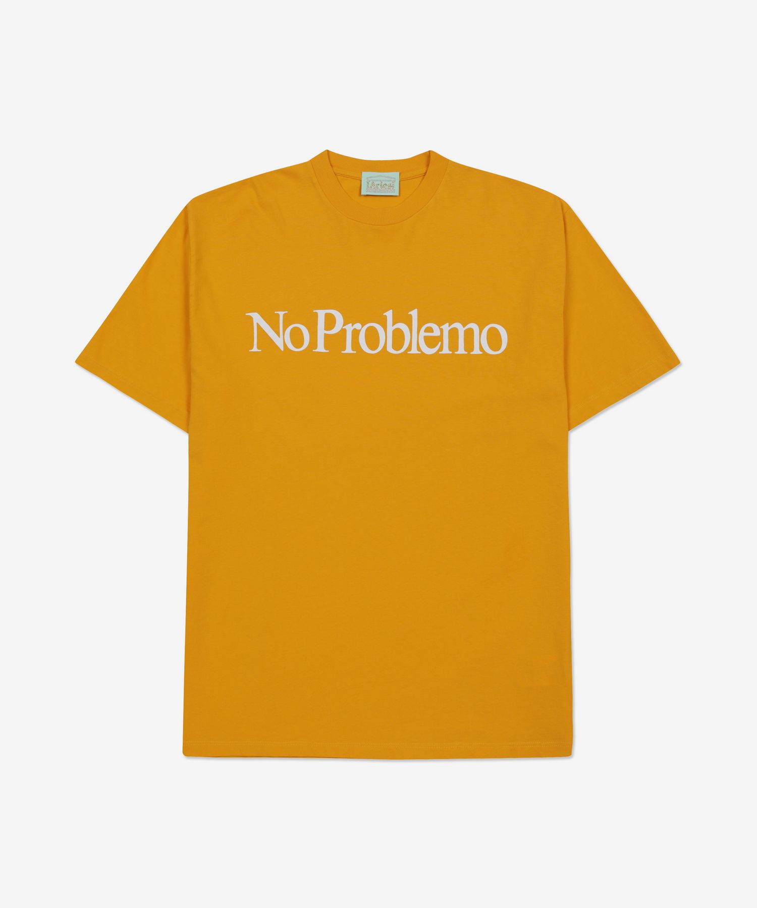 MUSINSA | ARIES No Problem SS Short Sleeve T-Shirt - Mustard