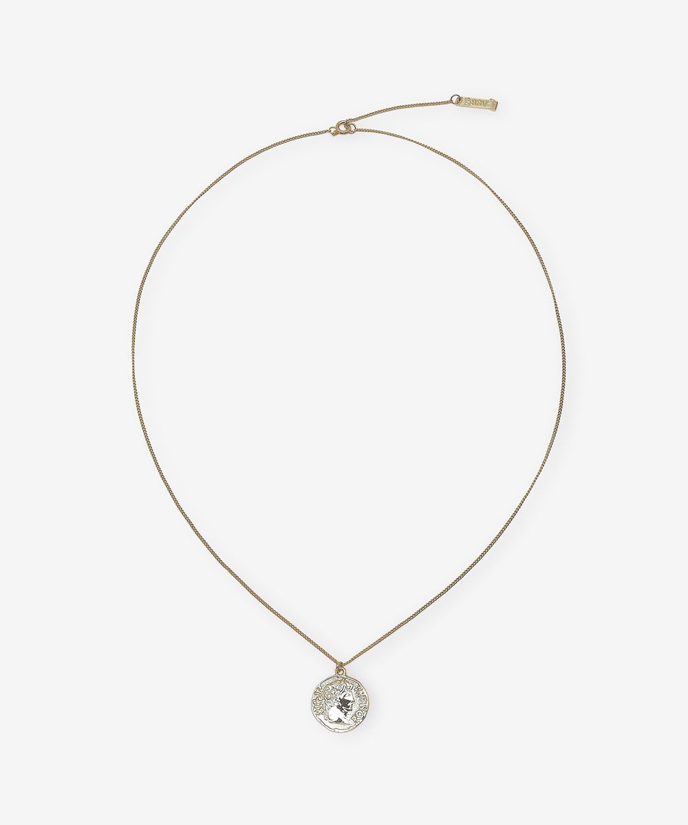 에리즈 얼라이즈(ARIES) 로마 코인 팬던트 체인 목걸이 - 골드 / STAR90109GO - 후기 | 무신사