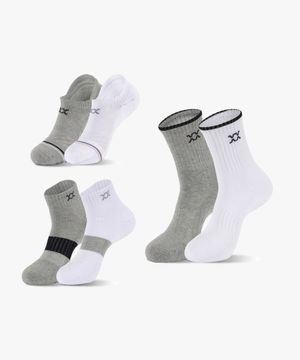 양면 논슬립 길이별 골프양말 2족 세트