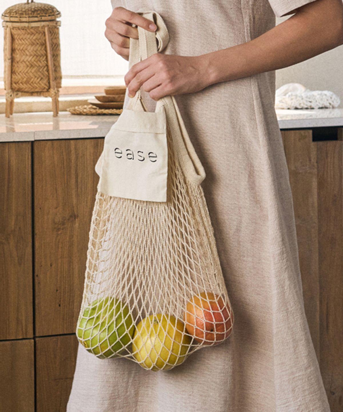 이즈(EASE) RAW NET BAG_4COLOR
