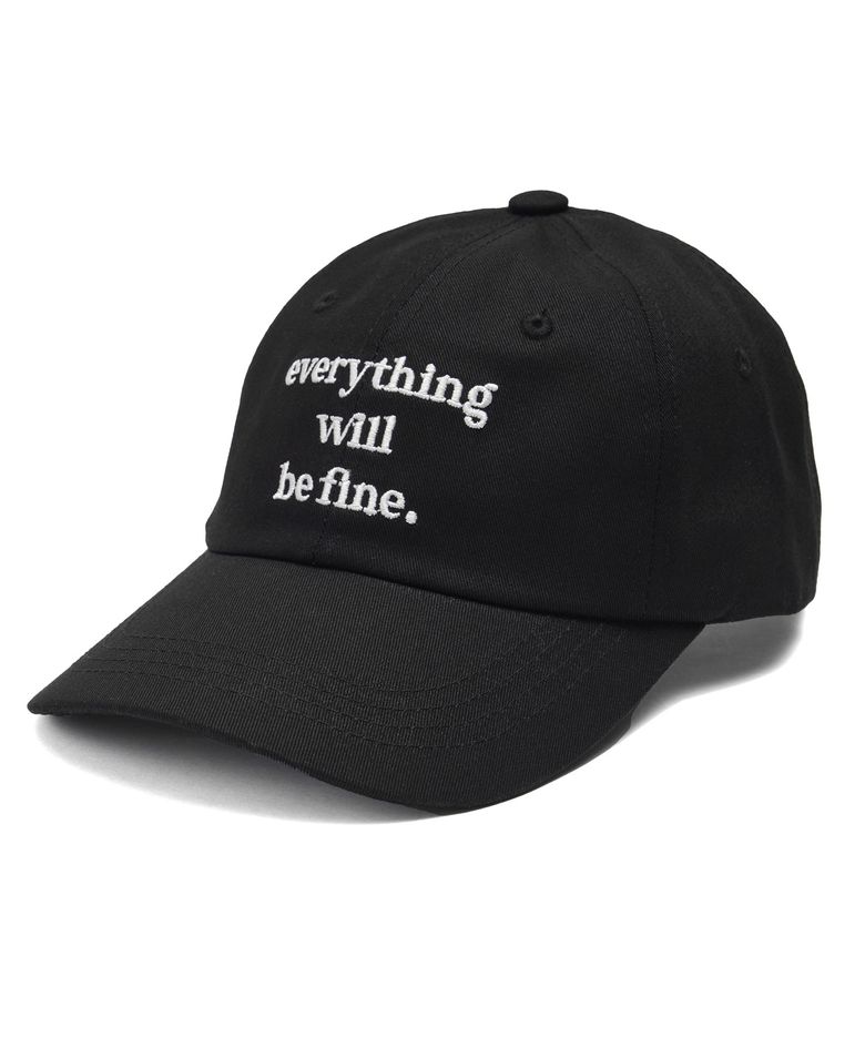 EVERYTHING BALL CAP BLACK
