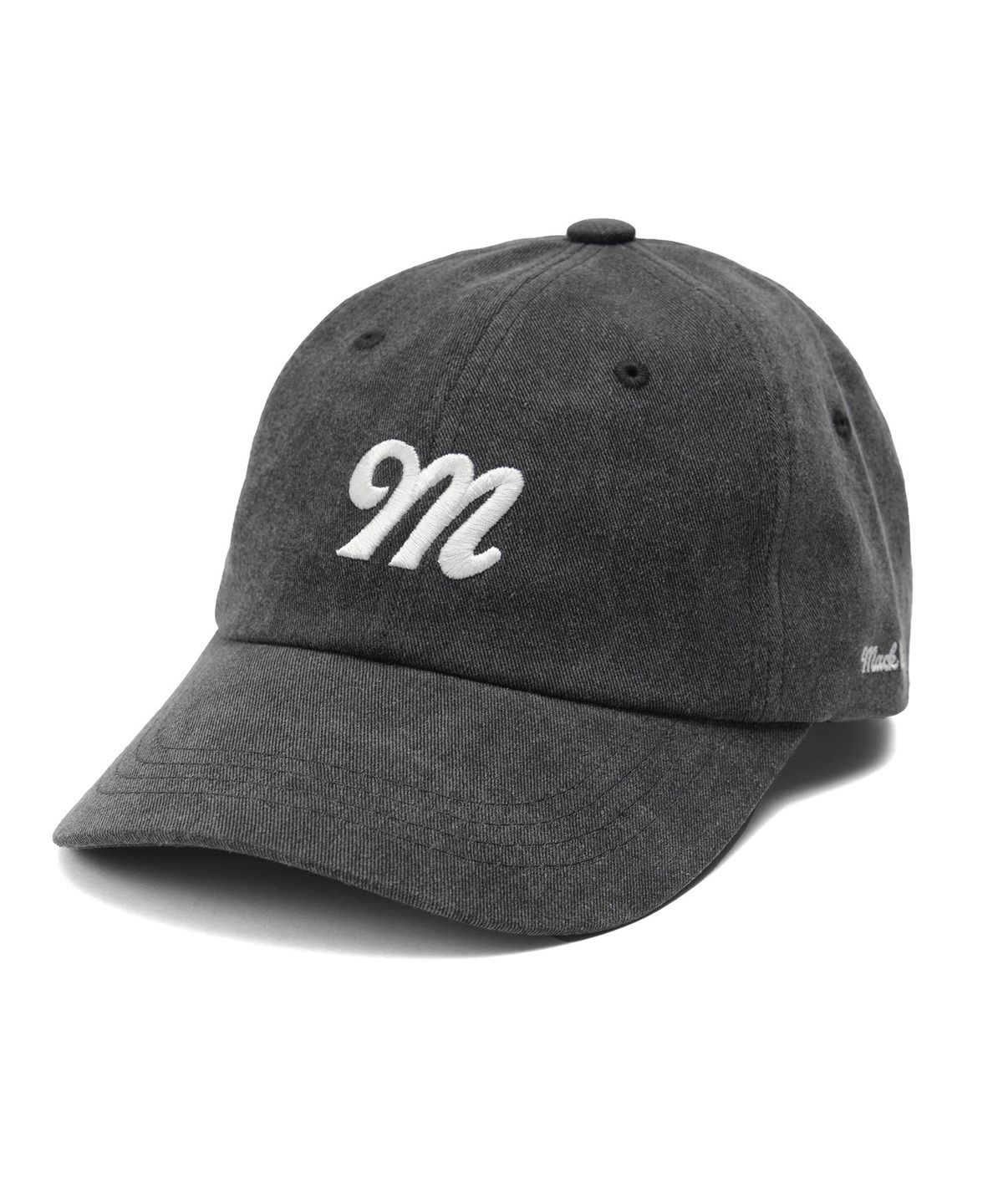 맥베리(MACK BARRY) M LOGO BALL CAP GRAY
