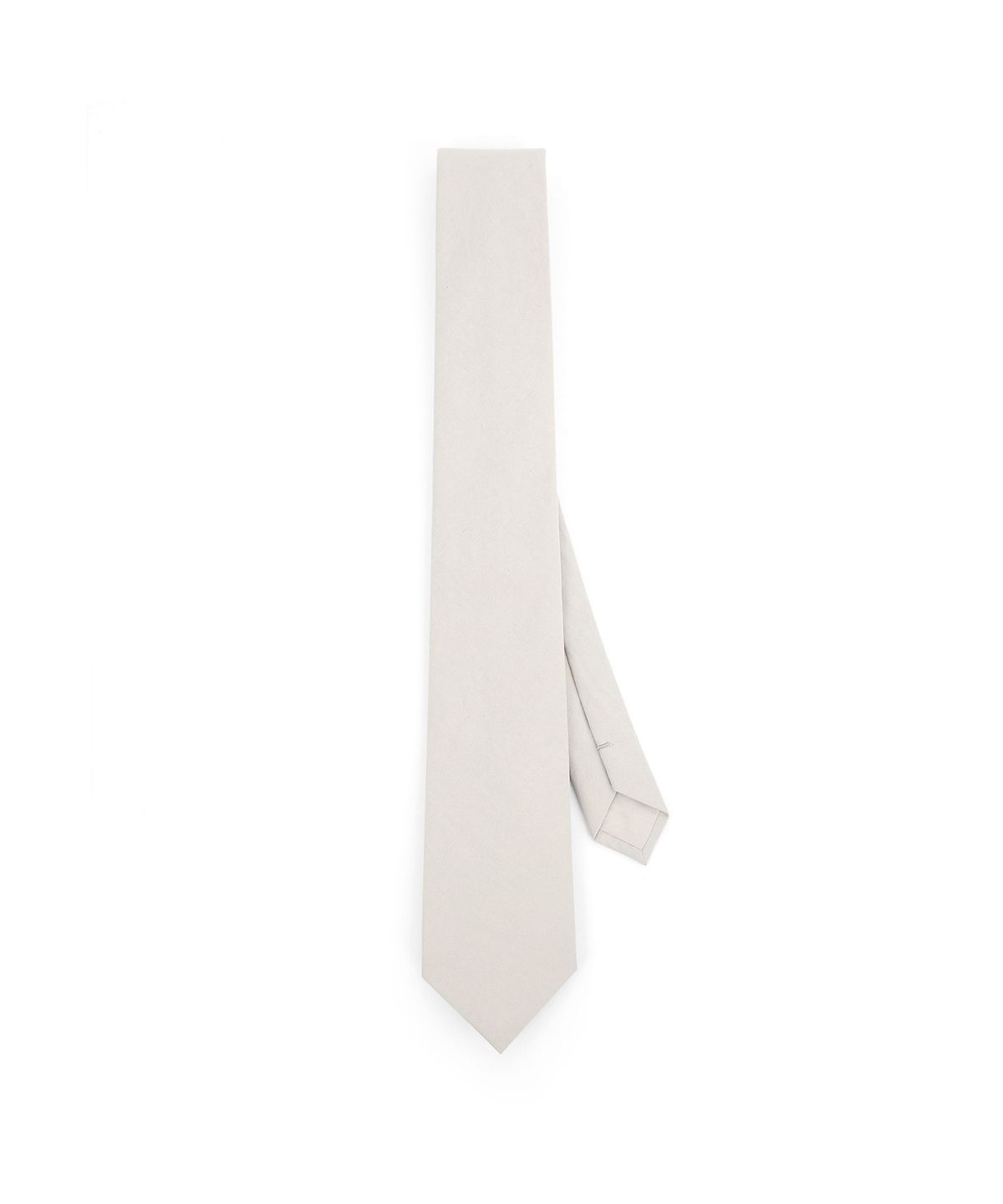 언더컨트롤 스튜디오(UNDERCONTROL STUDIO) 슬림핏 넥타이 SLIM NECK TIE / ROUGH LINEN / L GREY