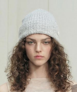 코튼 여름 비니 STICK RIB BEANIE / POP COTTON / MELANGE SKY