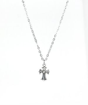 [남여공용] 써지컬스틸 빈티지양면십자가 데일리목걸이 / GHMN-404