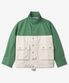 피노 재킷 - 크림:브라이트 그린 / CRTWXOUW010COT0347501