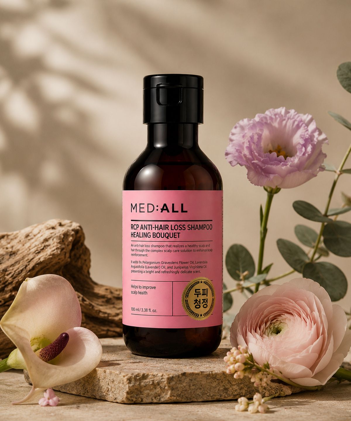 메디올(MEDIALL) RCP 안티헤어로스 샴푸 힐링부케향 100ml