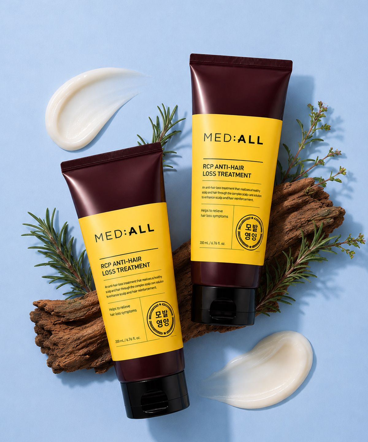 메디올(MEDIALL) RCP 안티헤어로스 트리트먼트 우디향 200ml
