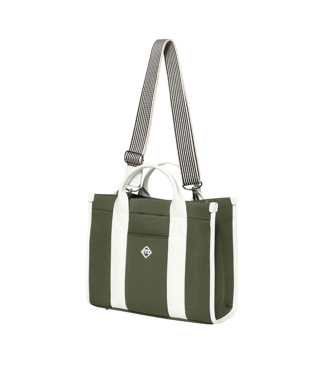 먼데이플로우(MONDAYFLOW) 먼데이 버디 토트백_카키