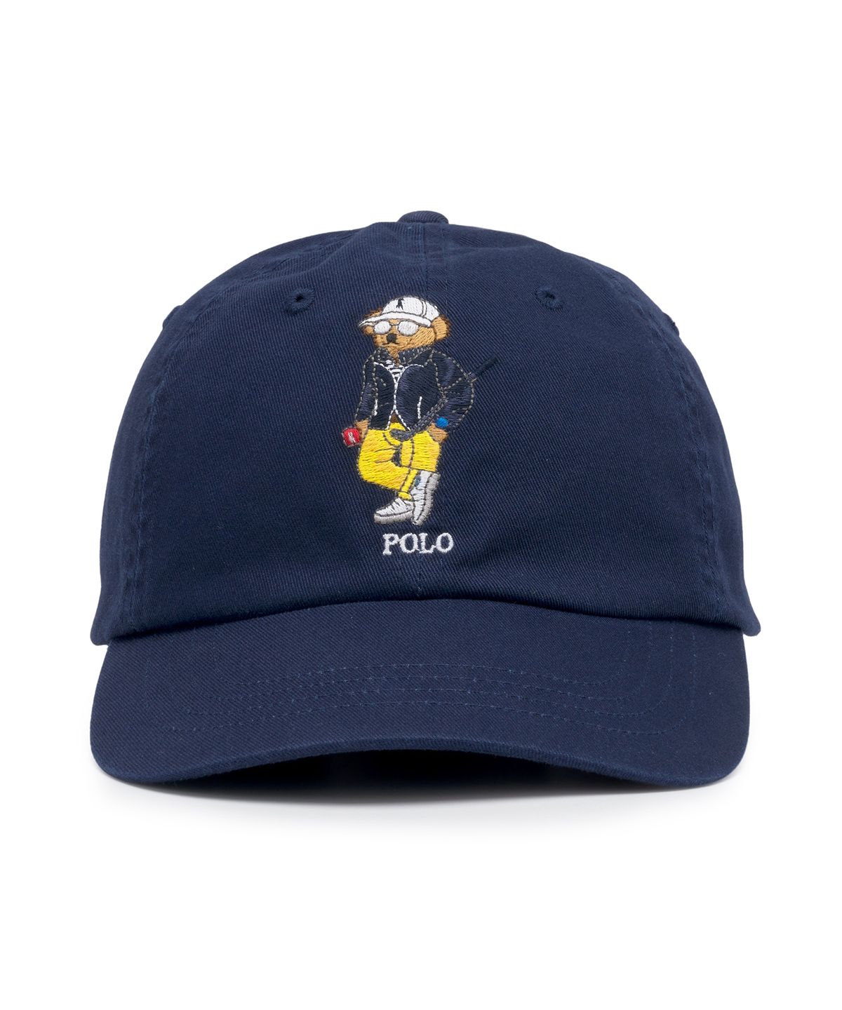 폴로 랄프 로렌 골프(POLO RALPH LAUREN GOLF) 폴로 베어 트윌 볼 캡 - 네이비