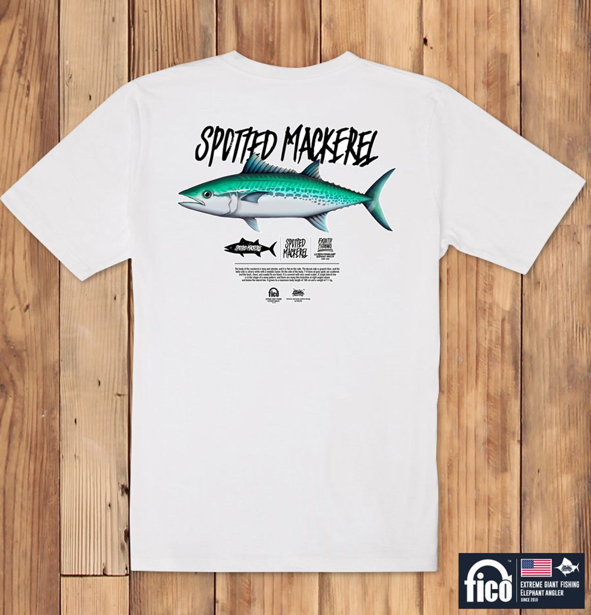 돌돌(DOLDOL) FICO_tshirts-62 익스트림 낚시 브랜드 피코 시즌2 캐릭터 그래픽 디자인 티셔츠