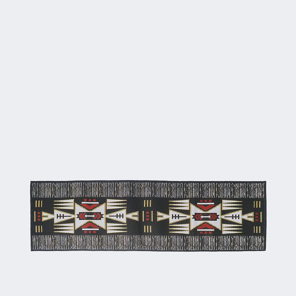 포스트제너럴(POST GENERAL) 투-고 매트 롱 트라이브 블랙