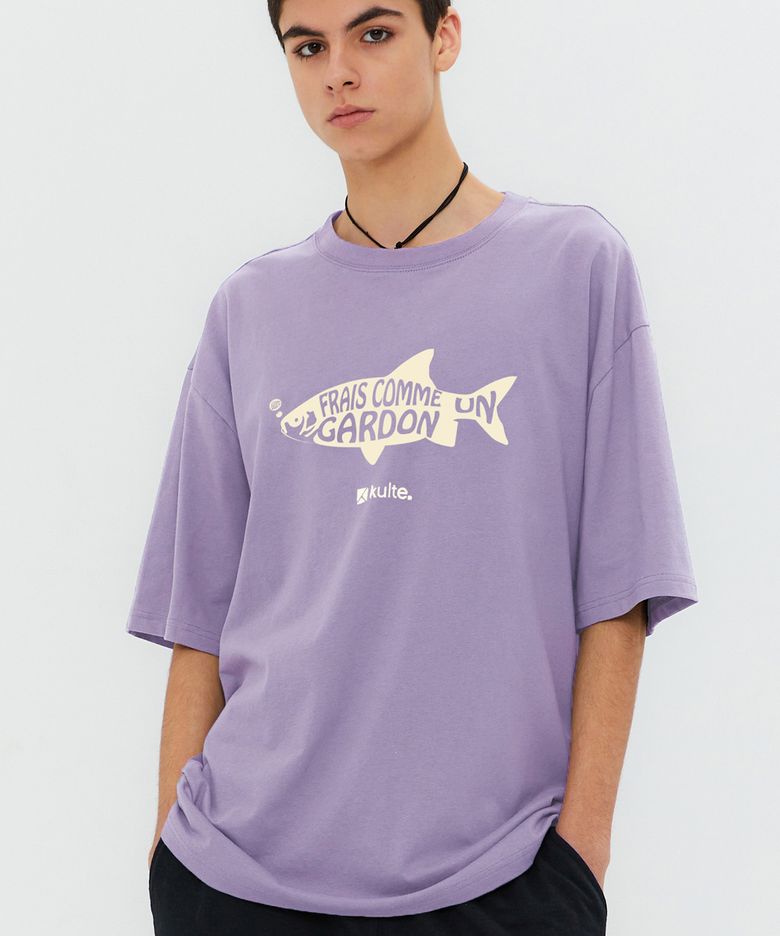 FISH T-SHIRT 퍼플