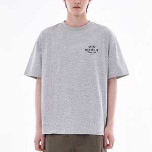 CIRCLE ARCH T-SHIRT 멜란지그레이