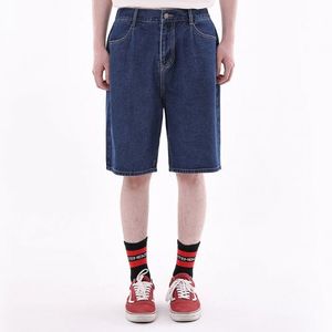 WIDE BURMUDA DENIM SHORT 딥인디고
