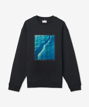 아이더 폴스 맨투맨 - 블랙 / 23E28OAJ22COT00835001