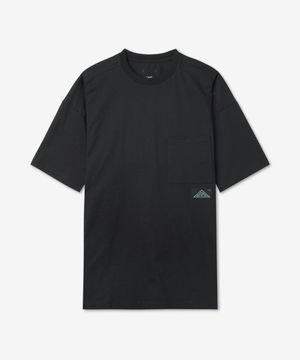 포인터 티셔츠 - 블랙 / 23E28OAJ21COT00727001