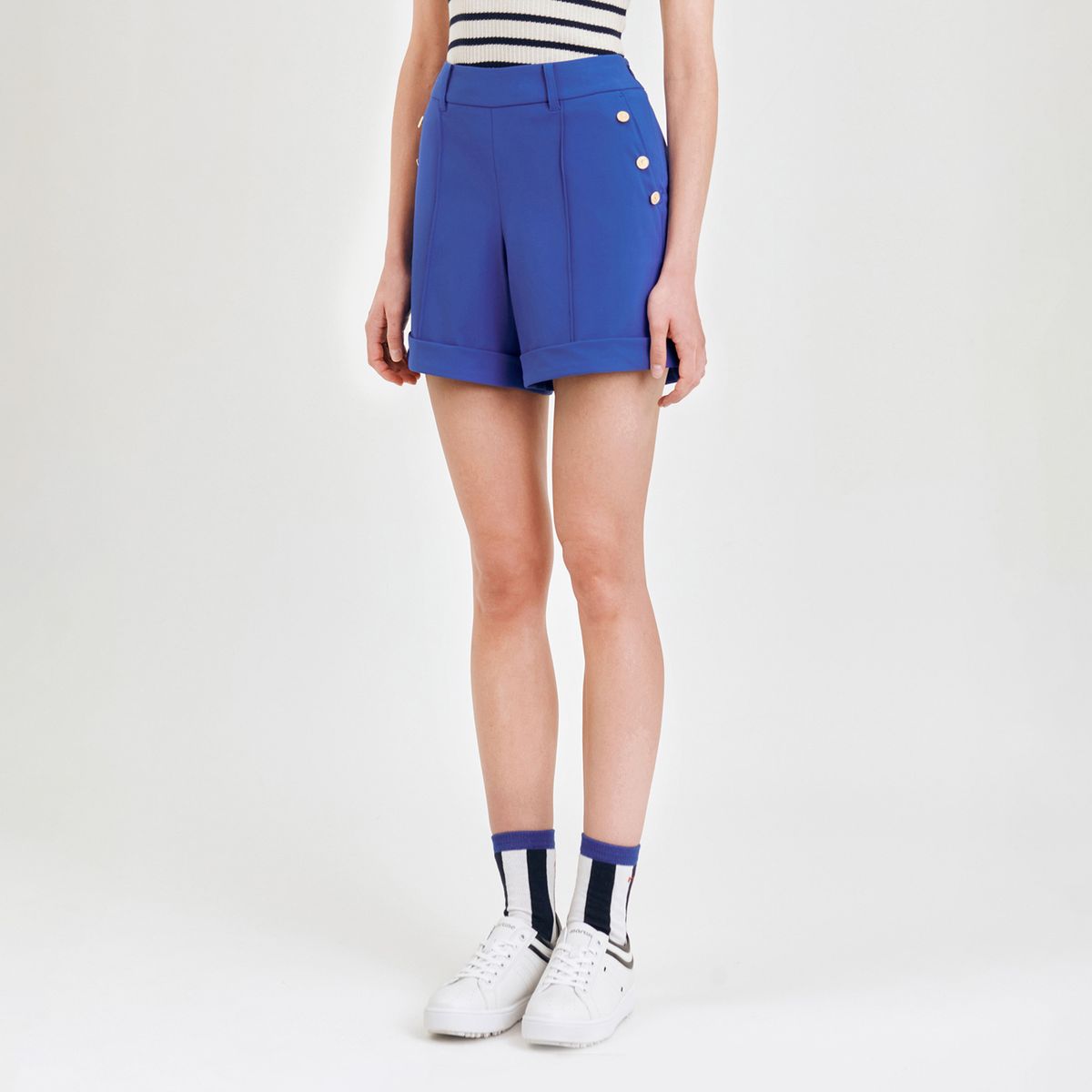 마틴골프(MARTINE GOLF) Wide Fit Shorts_D/Blue