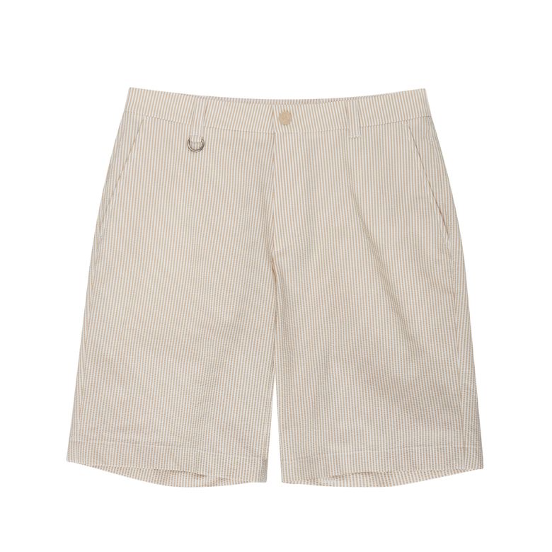 Seersucker Shorts_L/Beige (Men)