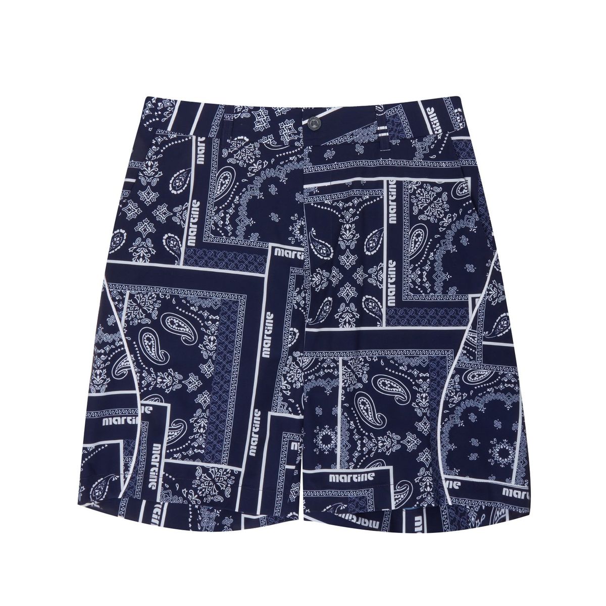 마틴골프(MARTINE GOLF) Paisley Shorts_Navy (Men)