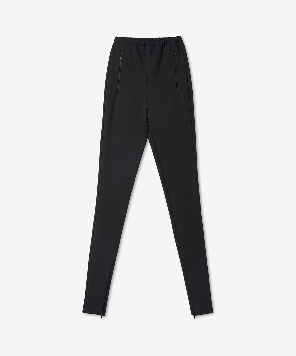 워드로브 엔와이씨(WARDROBE.NYC) 앵클 슬릿 스트레치 레깅스 팬츠 - 블랙 / W2006R03BLK