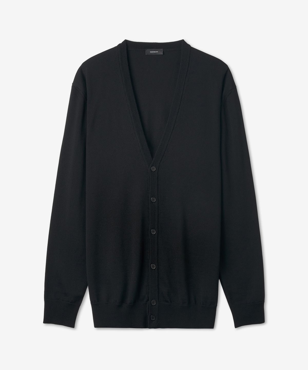워드로브 엔와이씨(WARDROBE.NYC) 메리노 울 가디건 - 블랙 / W4038PCBLK