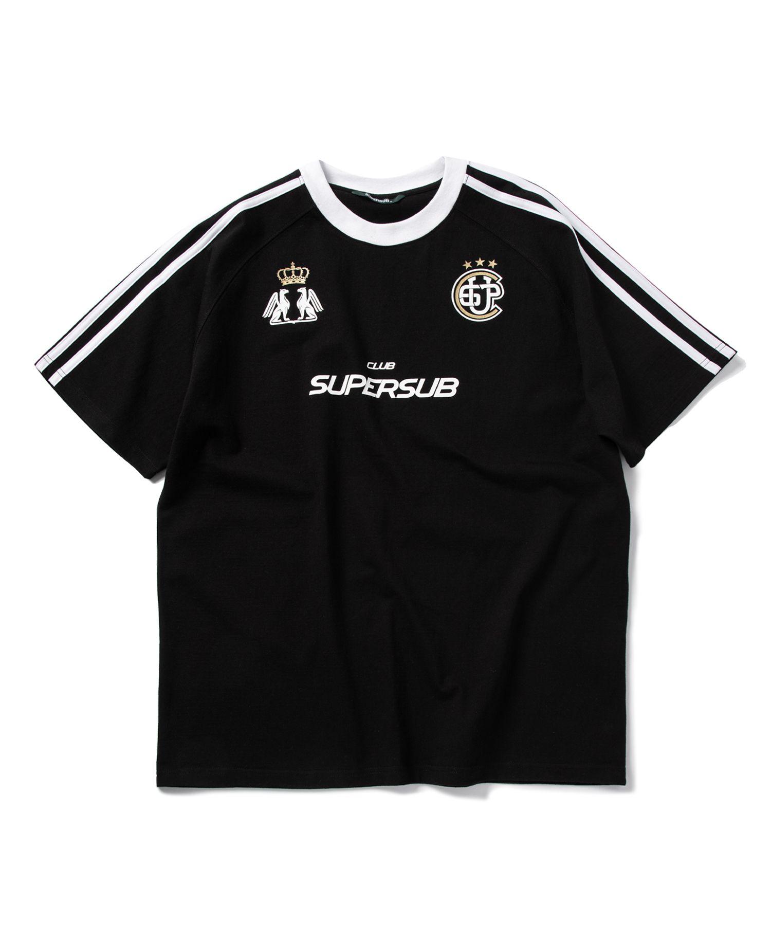 ●SUPERSUB● CLUB REPLICA T-SHIRT MUSINSA | SUPERSUB Club Replica Short Sleeve T-Shirt - Black
