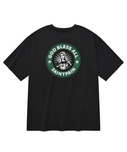 日本未入荷SAINTPAINのSP SAINT CLUB V NECK T SHIRTS MUSINSA | SAINTPAIN SP Saint Club V Neck T-Shirt - Black