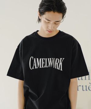 빅 할로우 로고 반팔티셔츠(블랙)