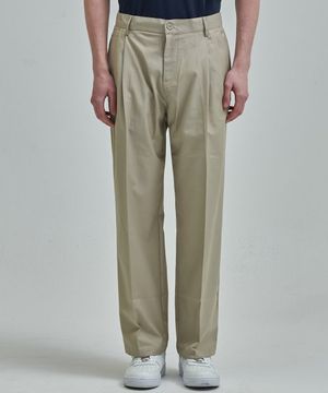 투턱 슬랙스 베이지