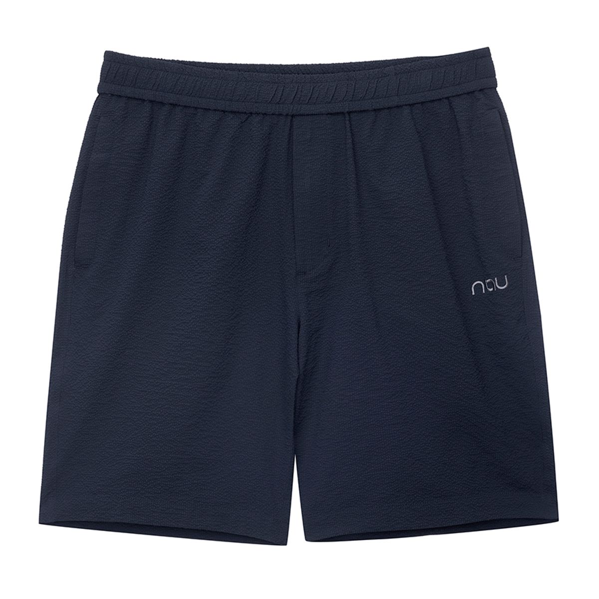 나우(nau) 시어서커 하프팬츠 Navy