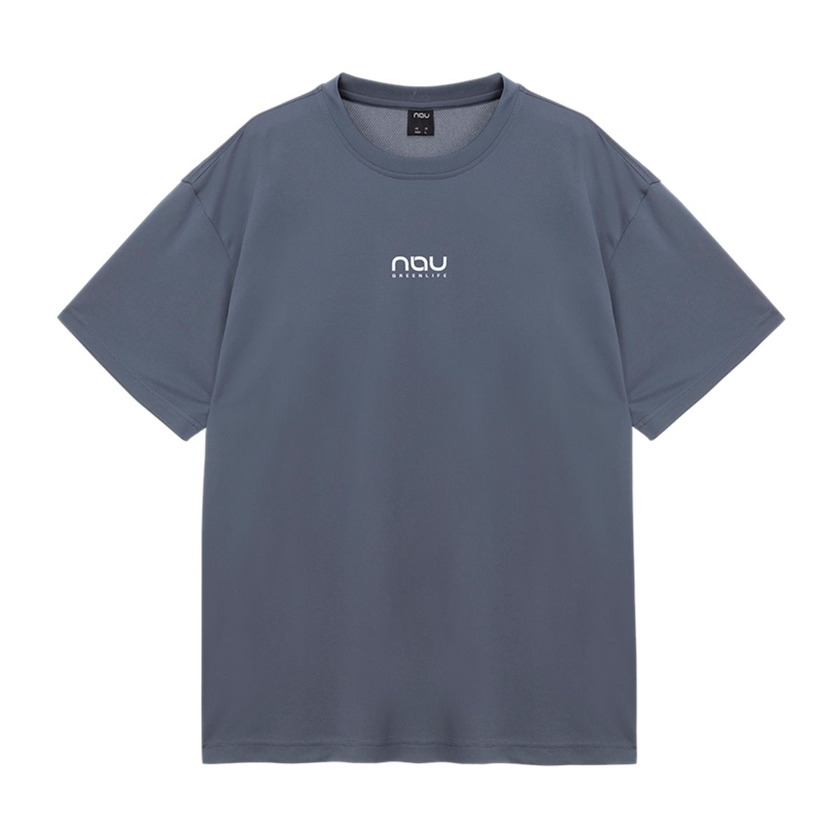 나우(nau) 메쉬 그래픽 반팔티셔츠 Dark Gray